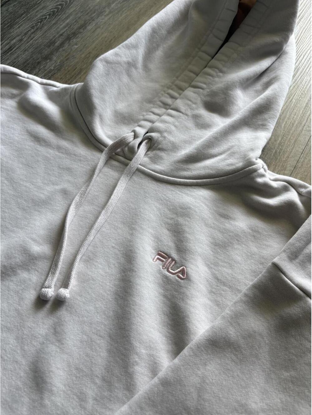 Fila Women's XL Pullover Hoodie with Drawstring Hood and Embroidered Logo